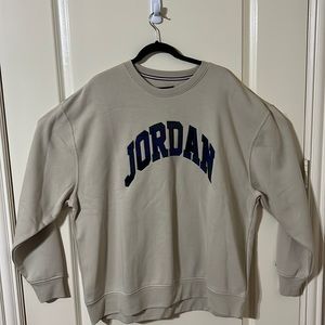 Jordan Sweater- very unique plaid design inside the Jordan Lettering. Size XXL.